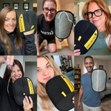 Clients Velora Paws avec leur gant anti-poils